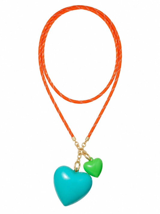 Long Happy Cord Necklace-Jewelry-Uniquities