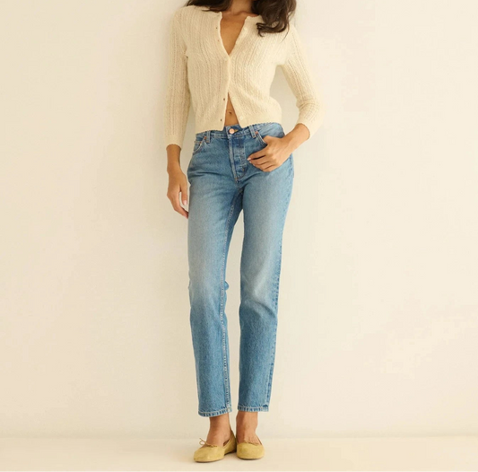 Danae Cashmere Cardigan-Sweaters-Uniquities