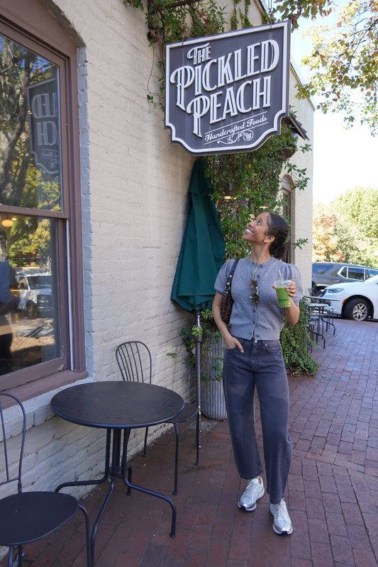 Hattie Embellished Barrel Jeans-Denim-Uniquities