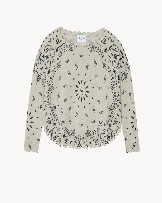 Mela Bandana Sweater-Sweaters-Uniquities