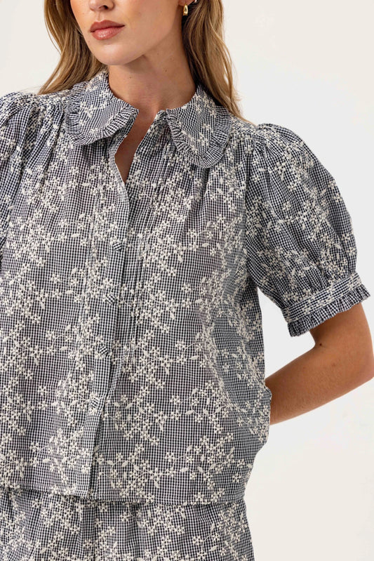 Lotus Shirt-Tops/Blouses-Uniquities