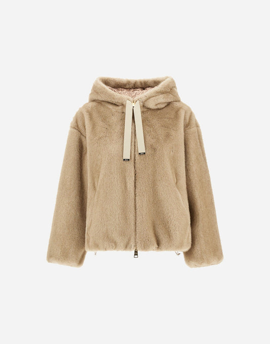 Blouson Jacket with Hood-Jackets-Uniquities