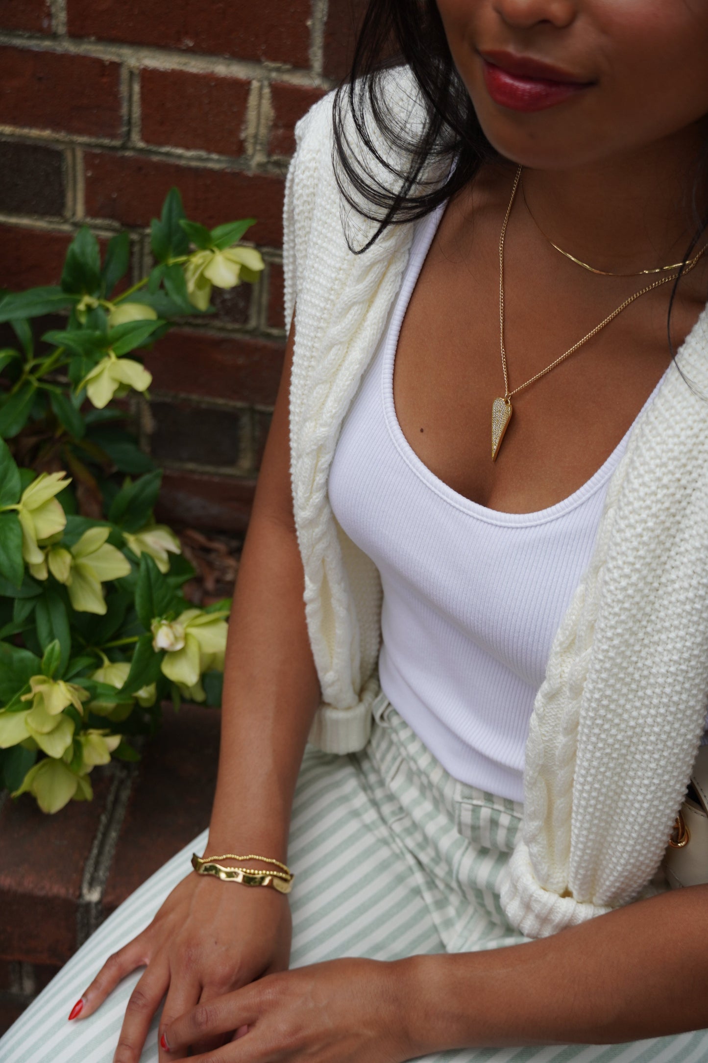 Pave Love Necklace-Jewelry-Uniquities