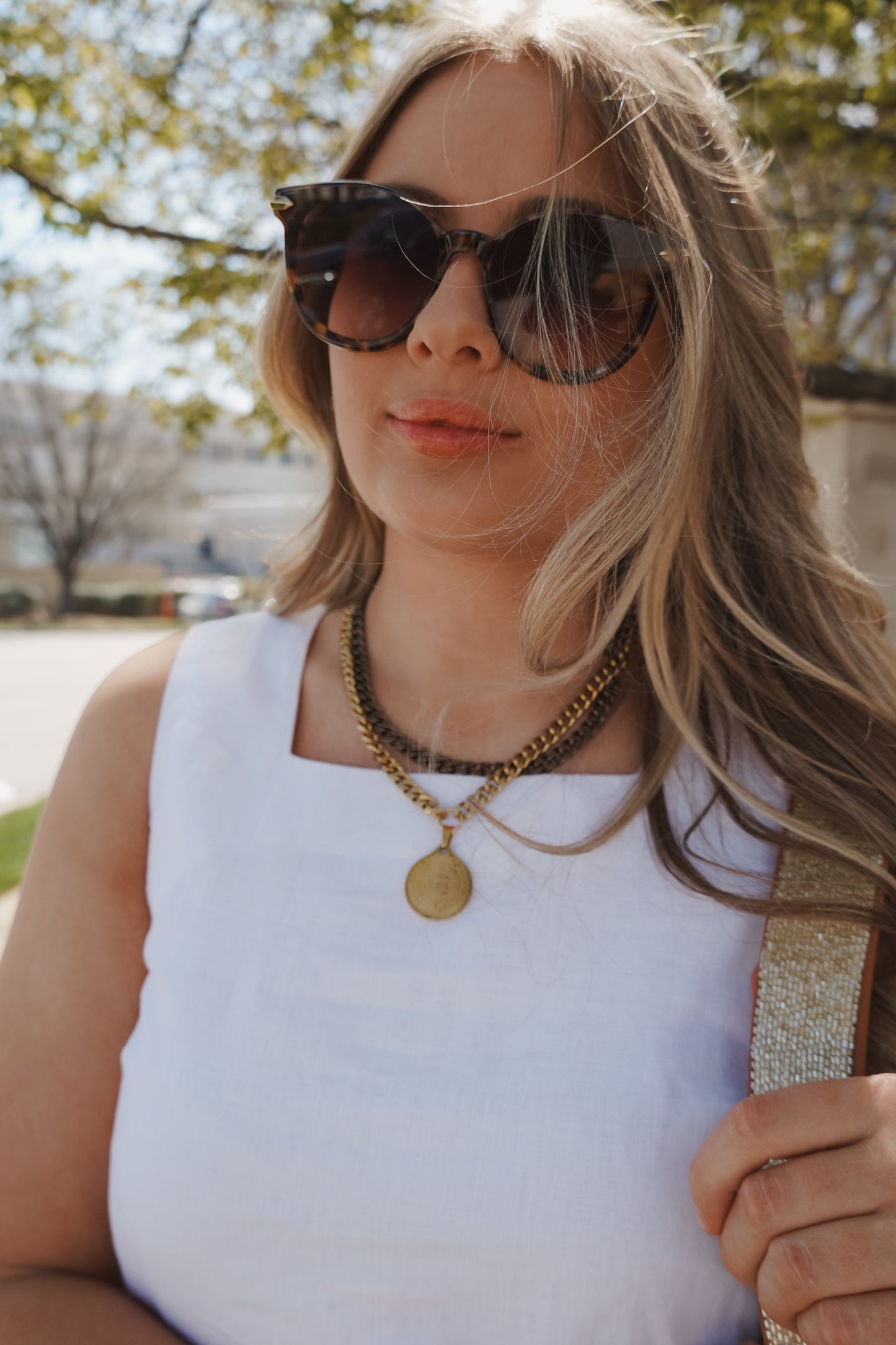 Perfect Curb Smoky 2.3 Necklace-Jewelry-Uniquities