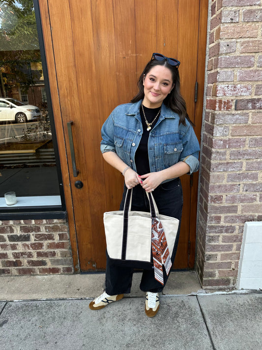 Everyday Tote Bag Black-Accessories-Uniquities