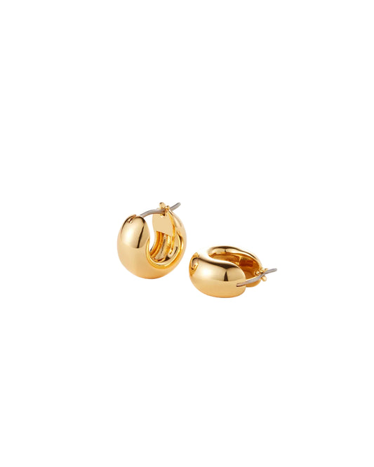 Mini Tome Hoop Earrings