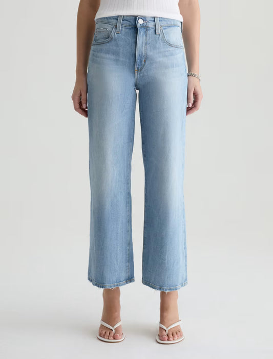 Saige Wide Leg Crop-Denim-Uniquities