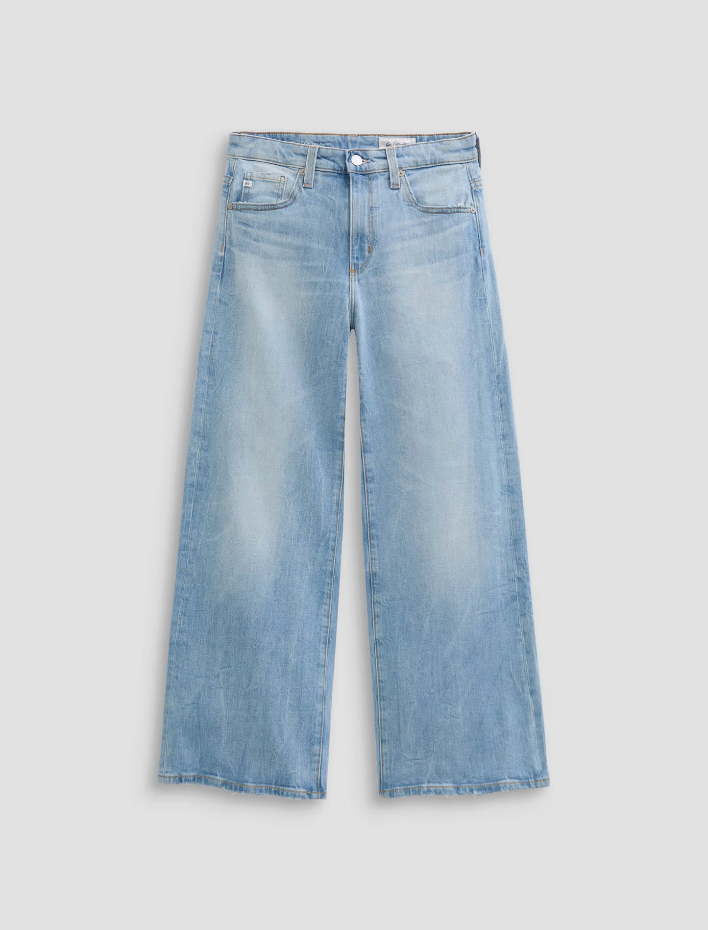 Saige Wide Leg Crop-Denim-Uniquities