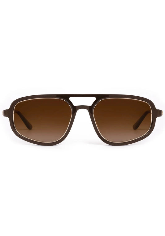 Jordan Sunglasses Bronze Metallic + 12k-Accessories-Uniquities