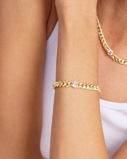 Julian Cuban Chain Bracelet-Jewelry-Uniquities