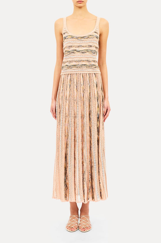 Clio Knit Midi Skirt-Bottoms-Uniquities