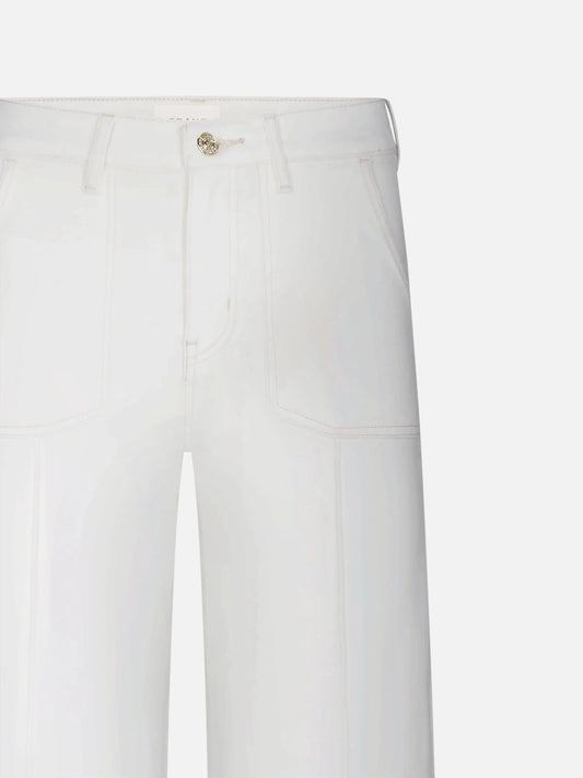 Le Slim Palazzo Pintuck Pocket-Bottoms-Uniquities