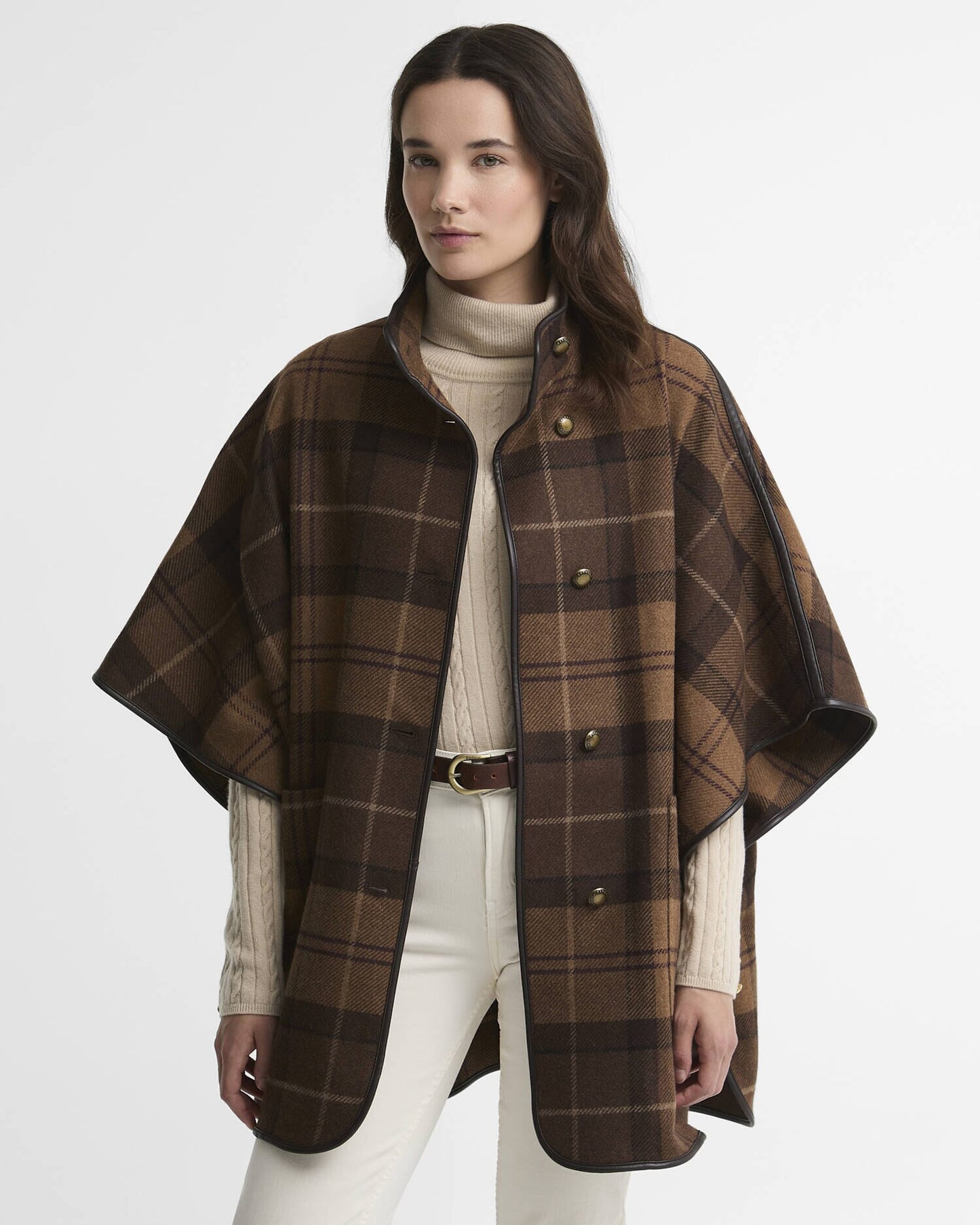 Judith Wool Cape Jackets Barbour