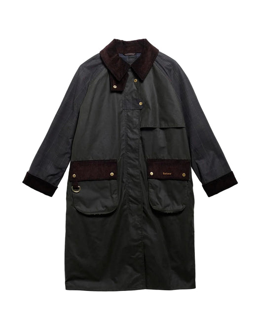 Checked Kirklees Wax Jacket-Jackets-Uniquities