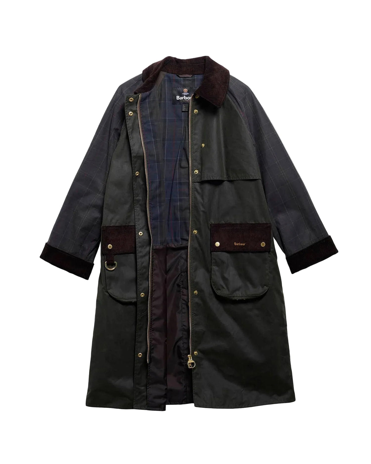 Checked Kirklees Wax Jacket-Jackets-Uniquities