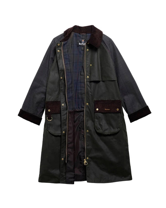 Checked Kirklees Wax Jacket-Jackets-Uniquities