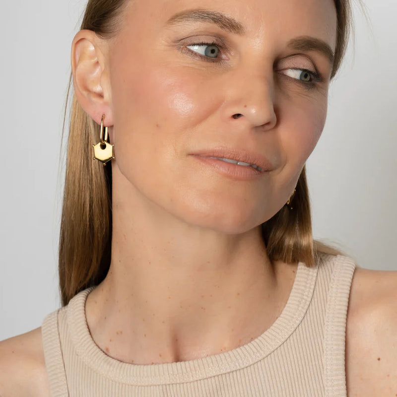 Lucia Hoop Earrings-Jewelry-Uniquities