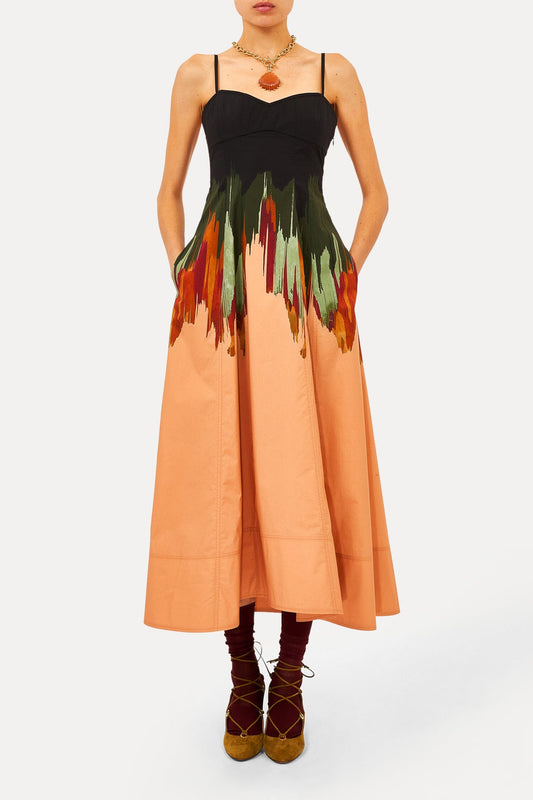 Fiora Cami Cotton Dress-Dresses-Uniquities