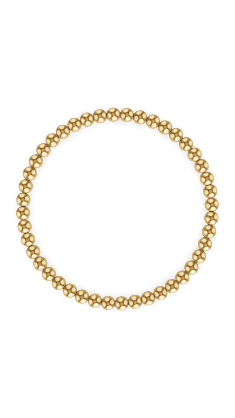 4MM 14K Gold Filled Bracelet-Jewelry-Uniquities