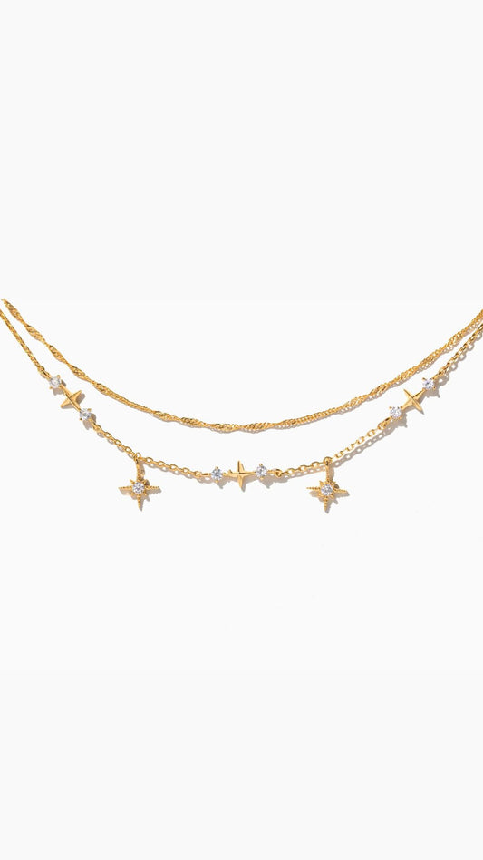 Wandering Stars Necklace-Jewelry-Uniquities
