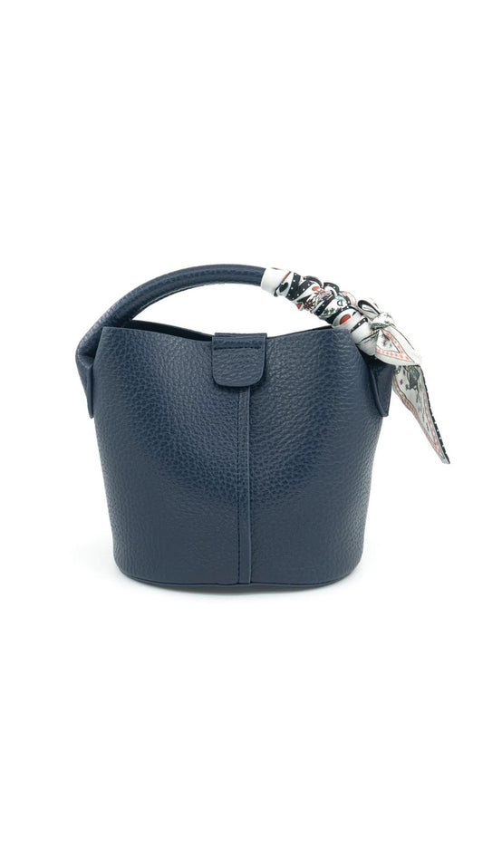 Bailey Scarf Bag Navy-Accessories-Uniquities