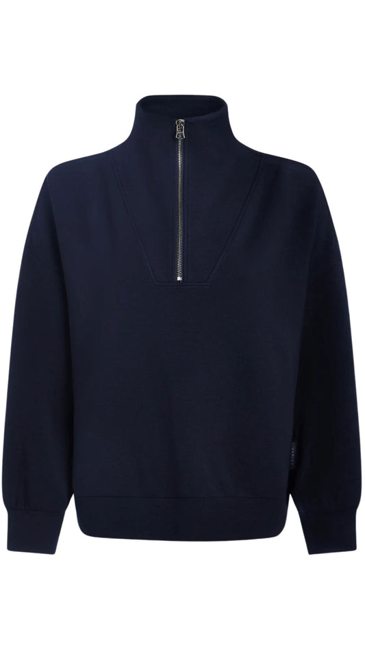 Hawley Half Zip Sweat-Sweaters-Uniquities
