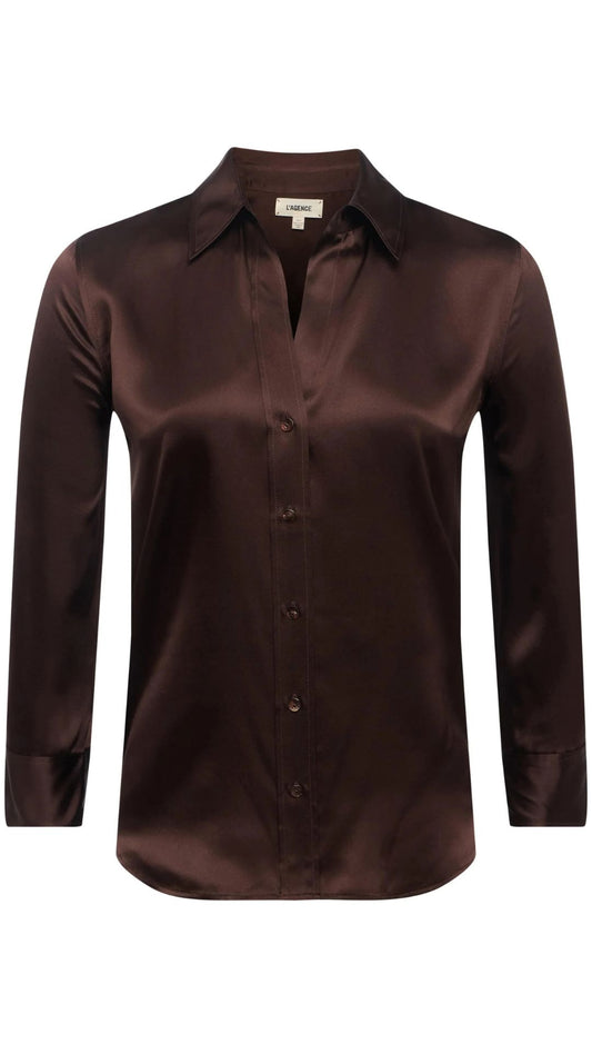 Dani 3/4 Sleeve Blouse-Tops/Blouses-Uniquities