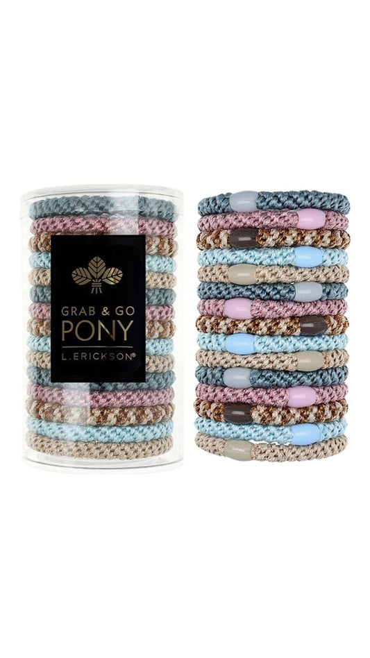 Grab & Go Ponytail Holders Ballerina-Accessories-Uniquities