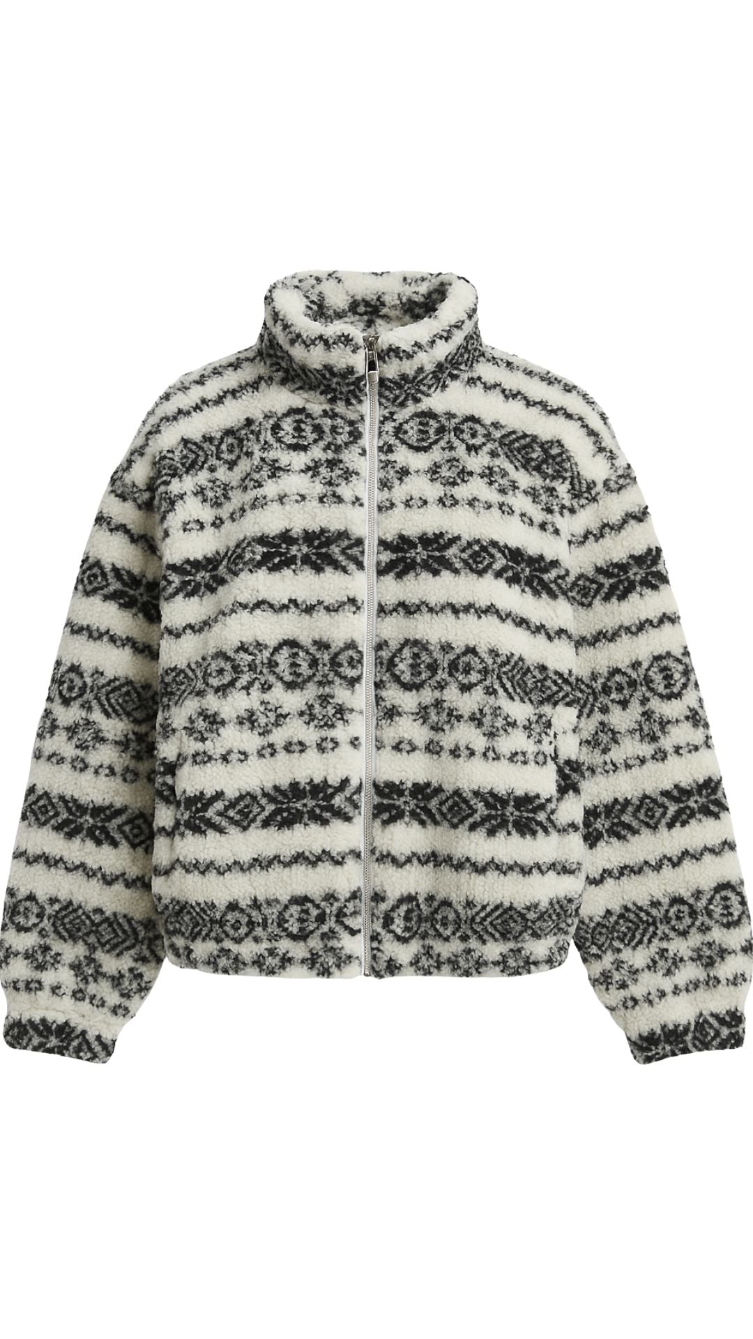 Lottie Fleece Zip Jacket-Jackets-Uniquities