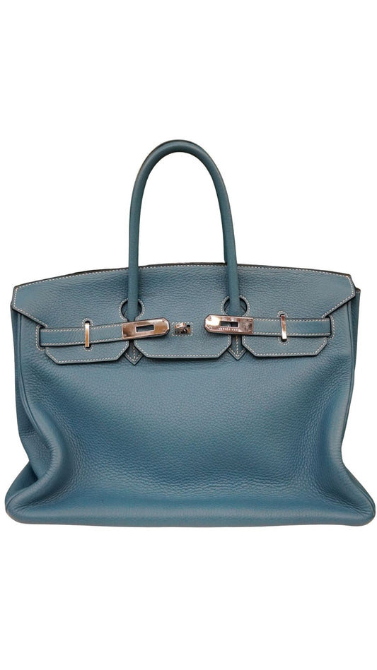 2005 Hermes Togo Birkin 35-Accessories-Uniquities