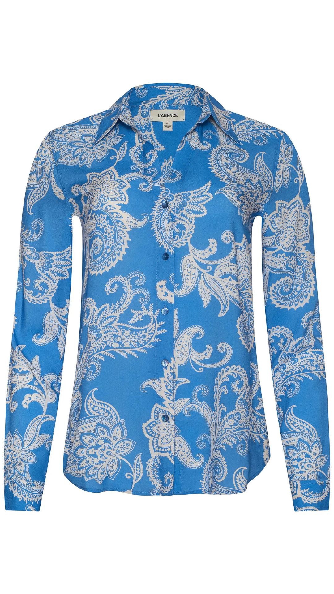 long sleeve dress blouses Long Sleeve Shirts for Women Business Button Down Dress Shirts Wrinkle Free Collared Work Office Solid Blouses Tops Black at Amazon Women's Clothing store