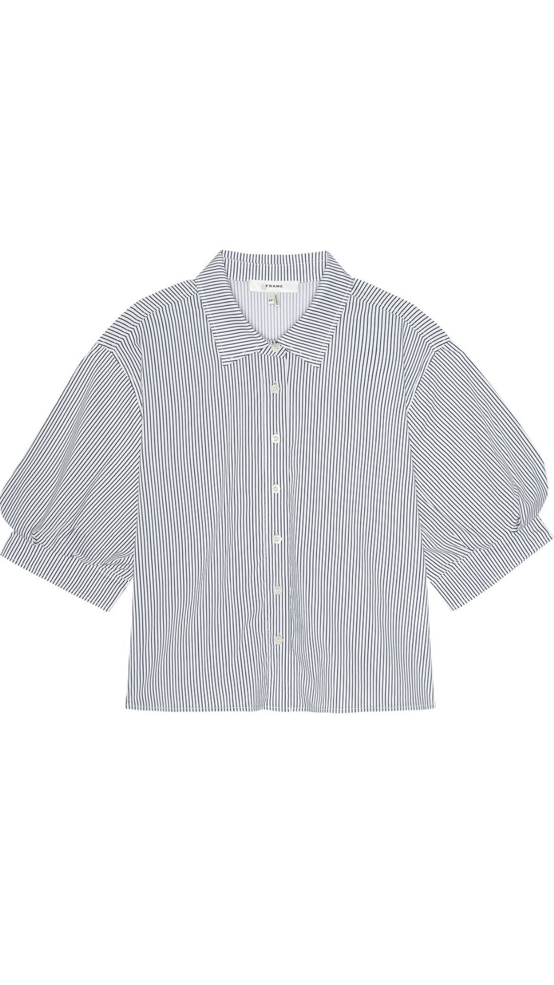 Billow Sleeve Shirt-Tops/Blouses-Uniquities