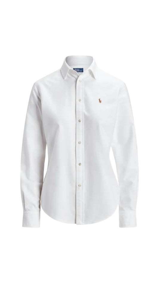 Oxford Button Up Shirt-Tops/Blouses-Uniquities