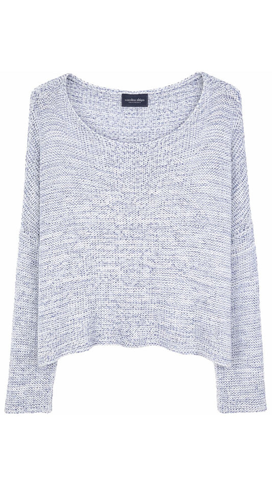 Key West Heather Crew-Sweaters-Uniquities