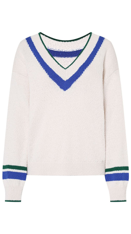 Venus V Neck-Sweaters-Uniquities