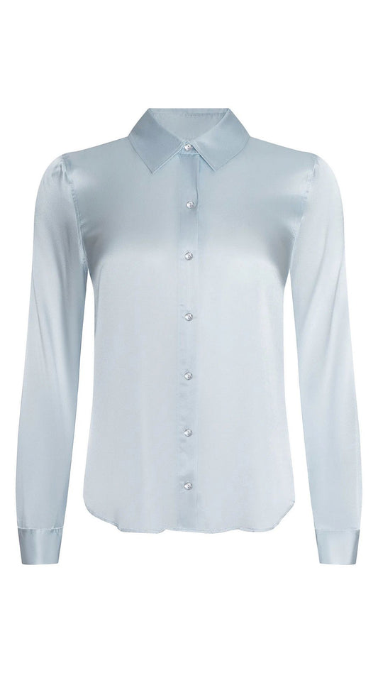 Tyler Long Sleeve Blouse-Tops/Blouses-Uniquities