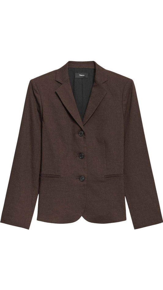 Shrunken Button Jacket-Jackets-Uniquities