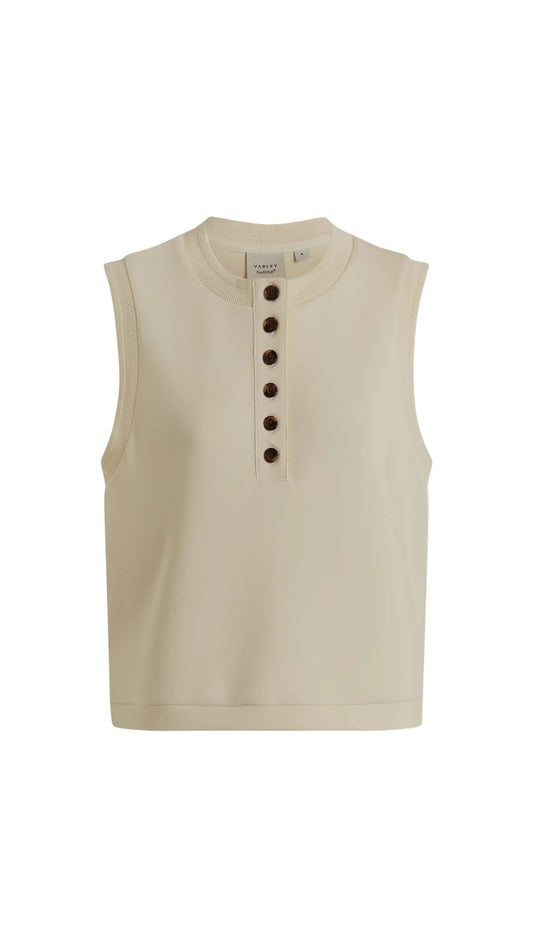 Marla Button Placket Tank-Sweaters-Uniquities