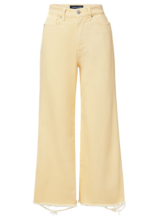 Taylor Cropped Wide Leg Jeans-Denim-Uniquities