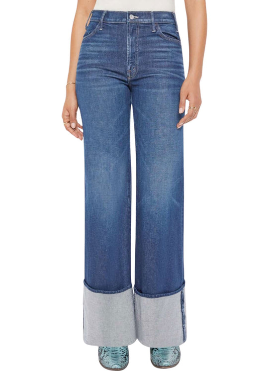PETITES The Lil' Hustler Roller Sneak Cuff Jeans-Denim-Uniquities