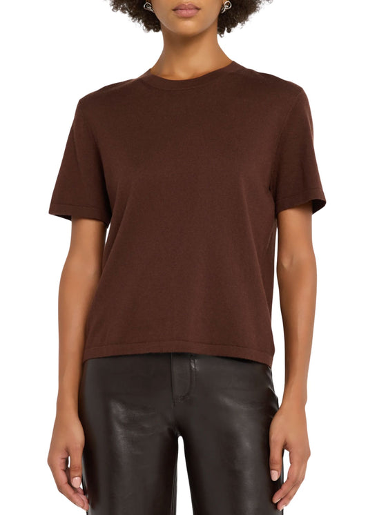 Cotton Cashmere Tee-Sweaters-Uniquities