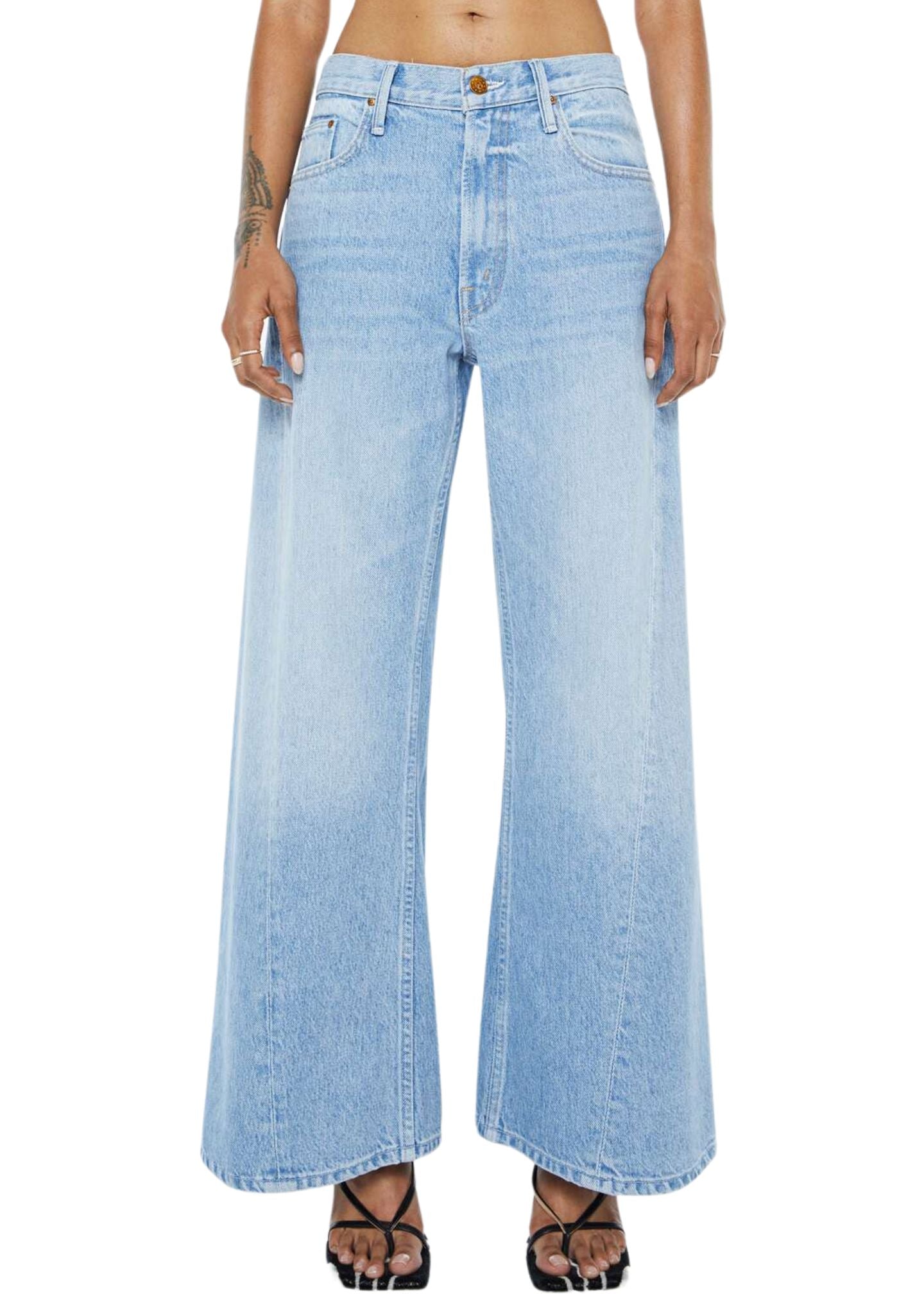 PETITES The Lil' Lemon Twist Sneak Jeans – Uniquities