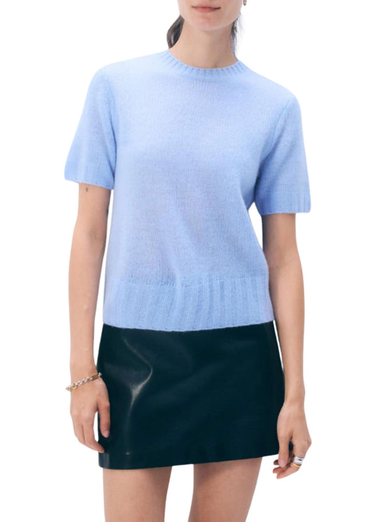 Featherweight Cashmere Tee-Sweaters-Uniquities