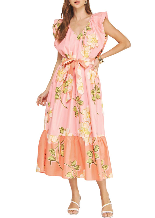 Brielle Tiered Dress-Dresses-Uniquities