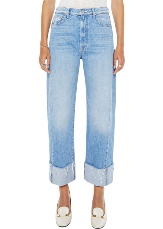 The Half Pipe Ankle Cuff Fray Jeans-Denim-Uniquities