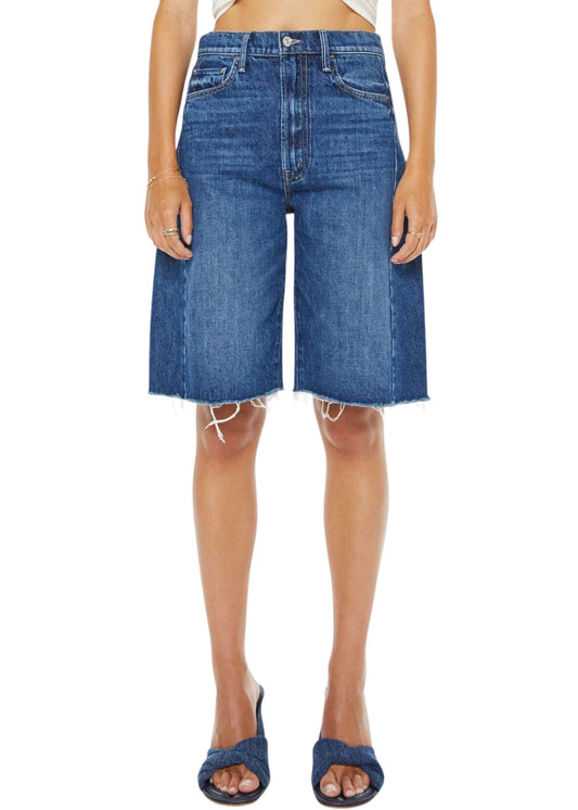 The Half Pipe Bermuda Fray-Denim-Uniquities