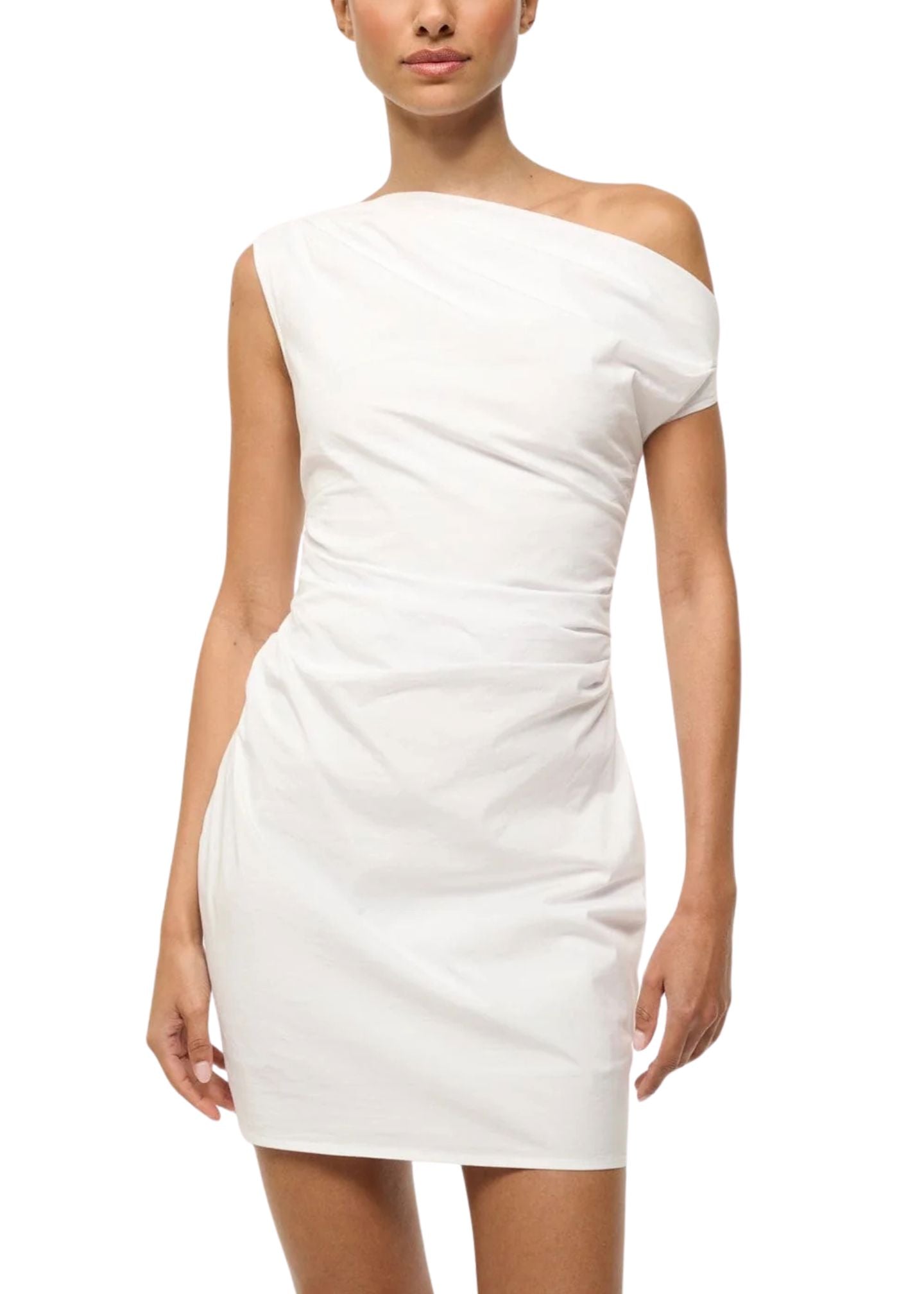 staud phare mini dress STAUD Phare Silk Mini Dress
