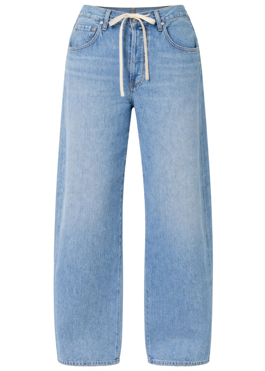 Petite Brynn Trouser-Denim-Uniquities