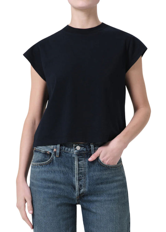 Bryce Cap Sleeve Tee-Tee Shirts-Uniquities