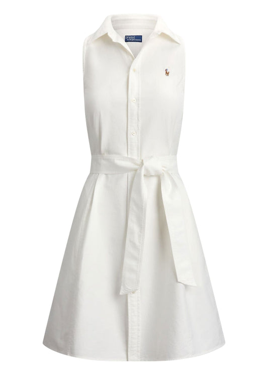 Oxford Collared Shirtdress-Dresses-Uniquities